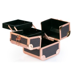 Kufer kosmetyczny BLACK & ROSE GOLD (MB152M)