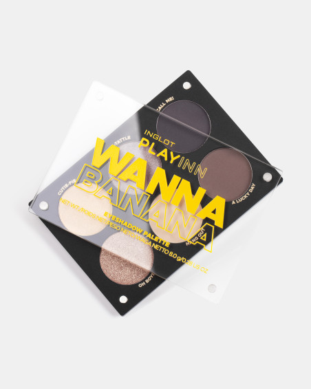 Paleta cieni do powiek INGLOT PLAYINN Wanna Banana