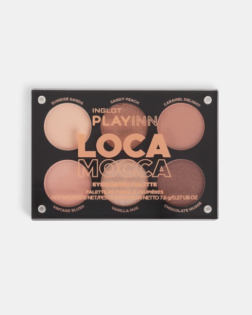 Paleta cieni do powiek INGLOT PLAYINN LOCA MOCCA