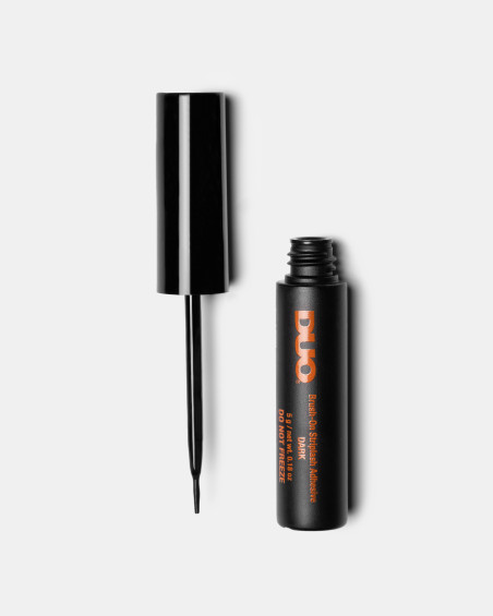 Klej do rzęs z pędzelkiem DUO Dark