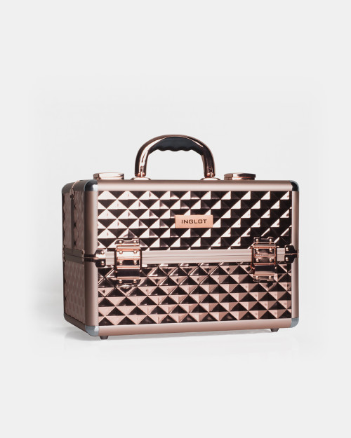 Kufer kosmetyczny diamentowy Rose Gold MB153A-M (K107 4)