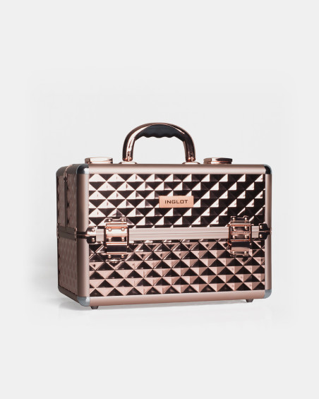 Kufer kosmetyczny diamentowy Rose Gold MB153A-M (K107 4)