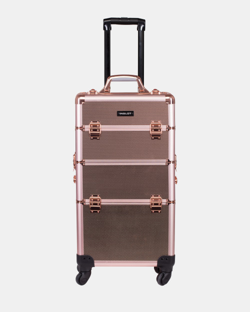 Kufer kosmetyczny rose gold (KC-TR002)
