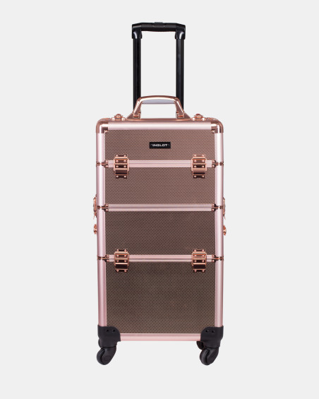 Kufer kosmetyczny rose gold (KC-TR002)