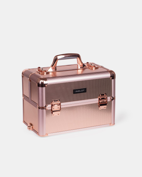 Kufer kosmetyczny rose gold (KC-TR002)
