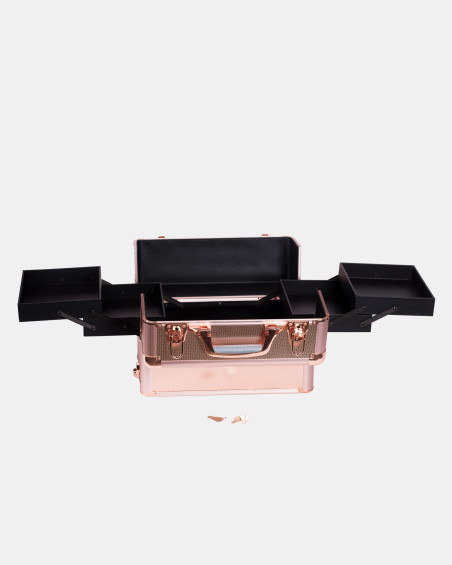 Kufer kosmetyczny rose gold (KC-TR002)