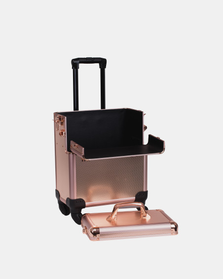 Kufer kosmetyczny rose gold (KC-TR002)