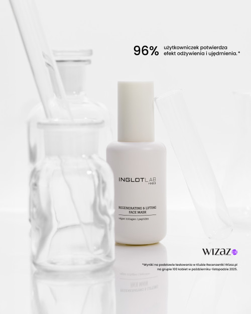 Regenerująco-ujędrniająca maska do twarzy INGLOT LAB