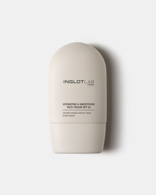 Nawilżająco-wygładzający krem do twarzy SPF 50 INGLOT LAB