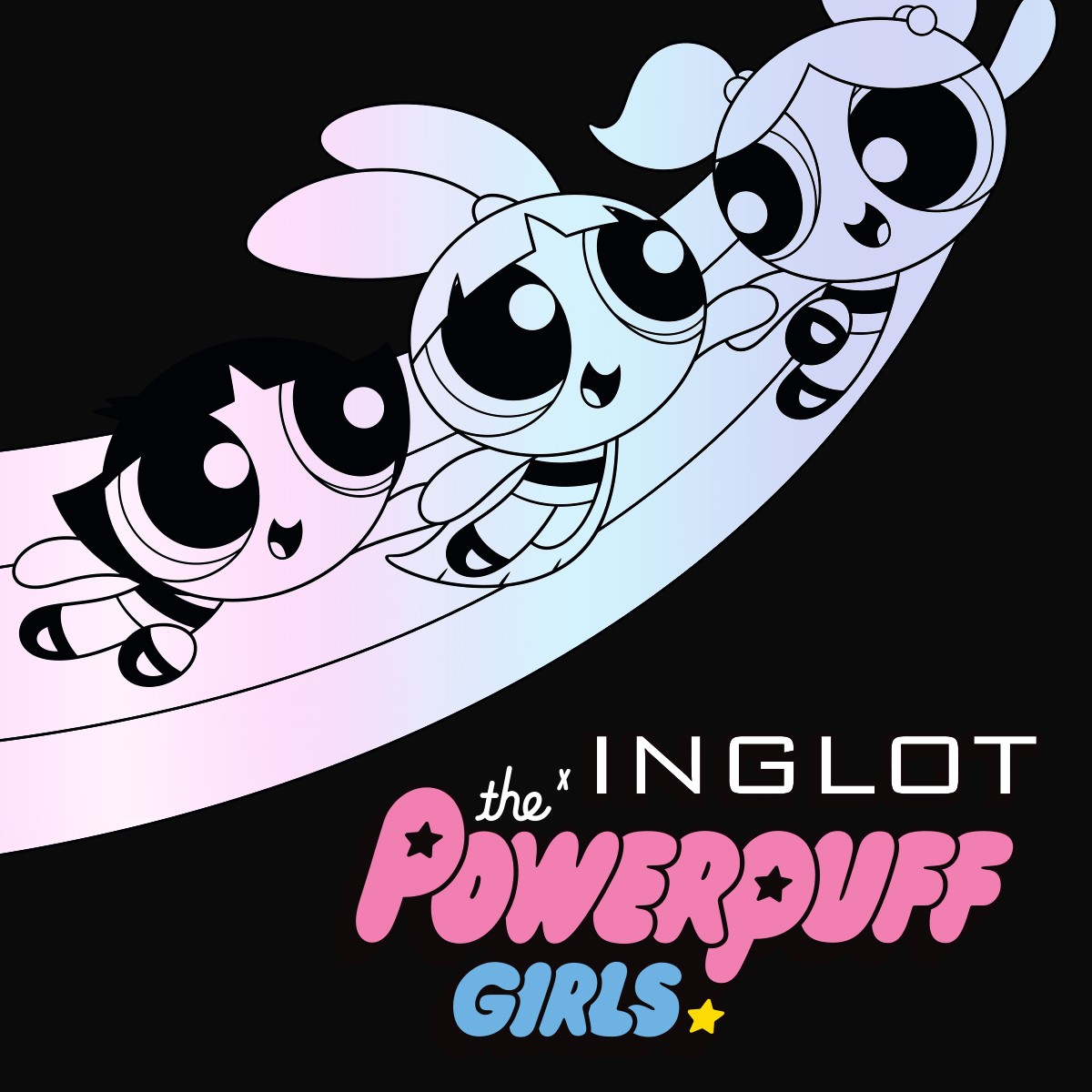 Już jest! Kolekcja INGLOT x The Powerpuff Girls inspirowana Atomówkami!